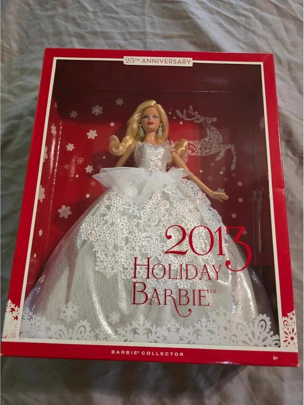 2013 Holiday Barbie 25th Anniversary Collector Doll